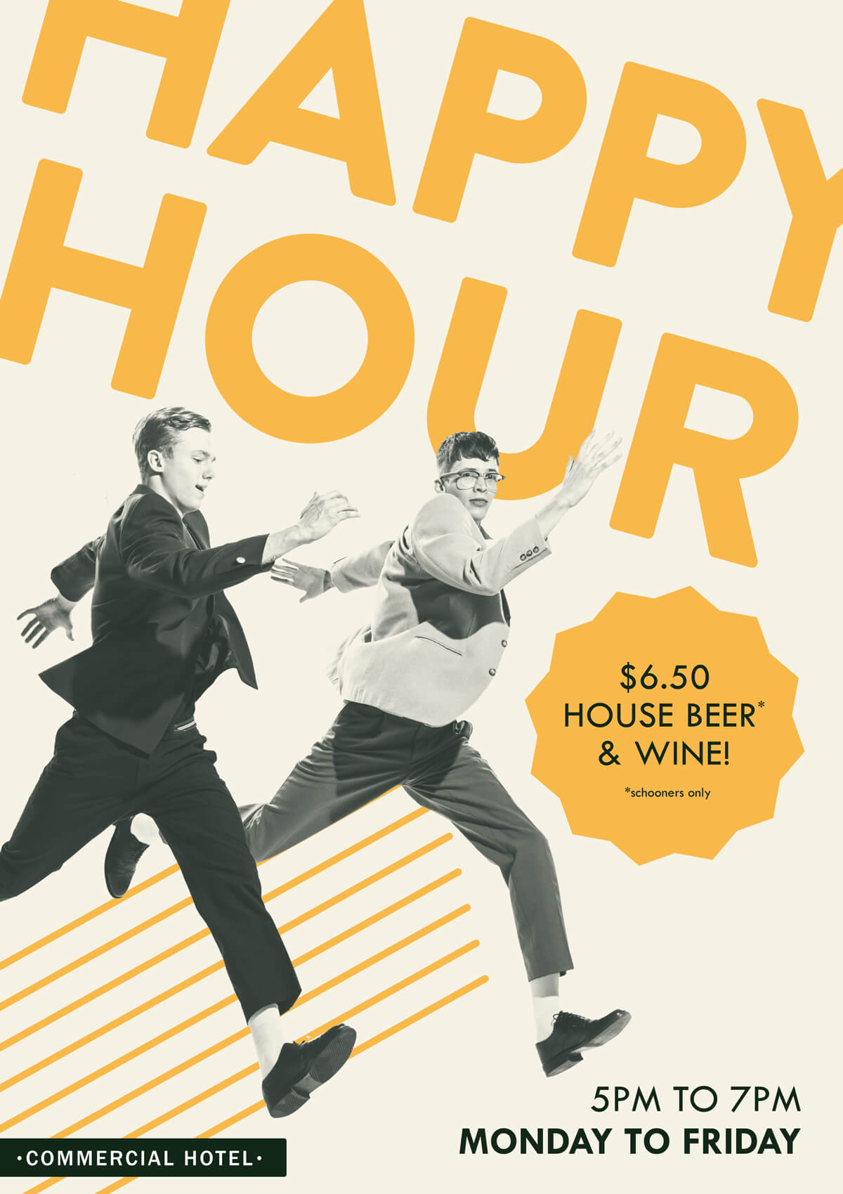 Commercial Hotel Happy Hour 2024